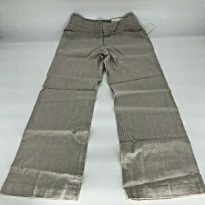 NWT Cato Women’s Flare Leg Beige Chino Dress Pants Trousers Size 6